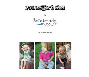 Poloshirt Kim - Freebook von heidimade 
